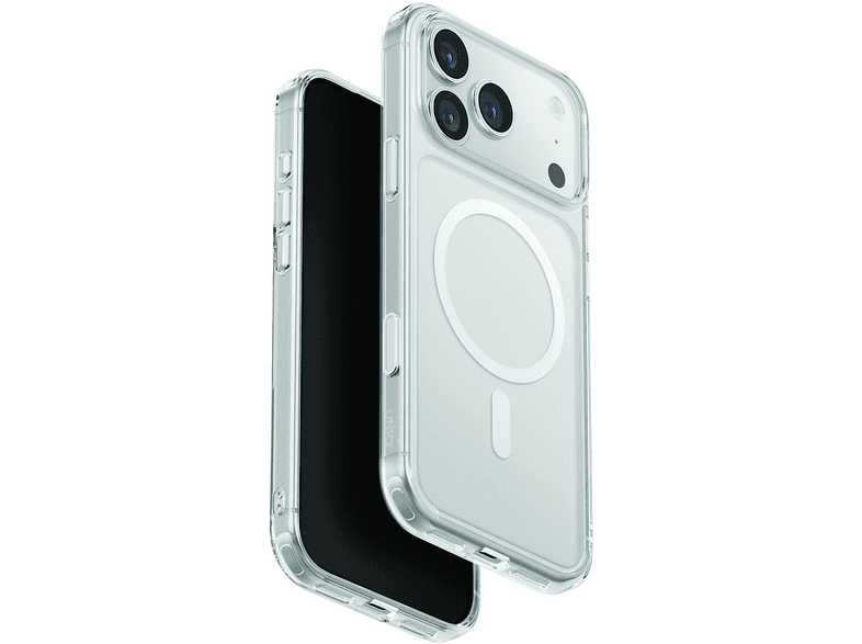 UNIQ iPhone 17 Pro Uyumlu Clearvue Classic Magsafe Kapak Telefon Kılıfı Şeffaf