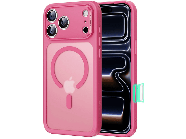 ESR Apple iPhone 17 Pro Max Uyumlu Classic Hybrid Magsafe Kapak Telefon Kılıfı Pembe