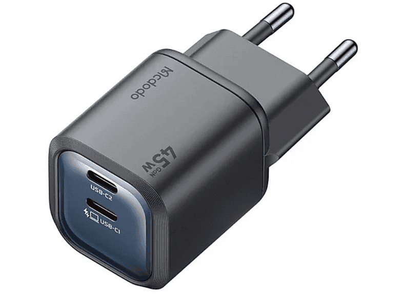 MCDODO CH-1000 GaN Serisi 45 W 2C Mini GaN Şarj Cihazı Beyaz