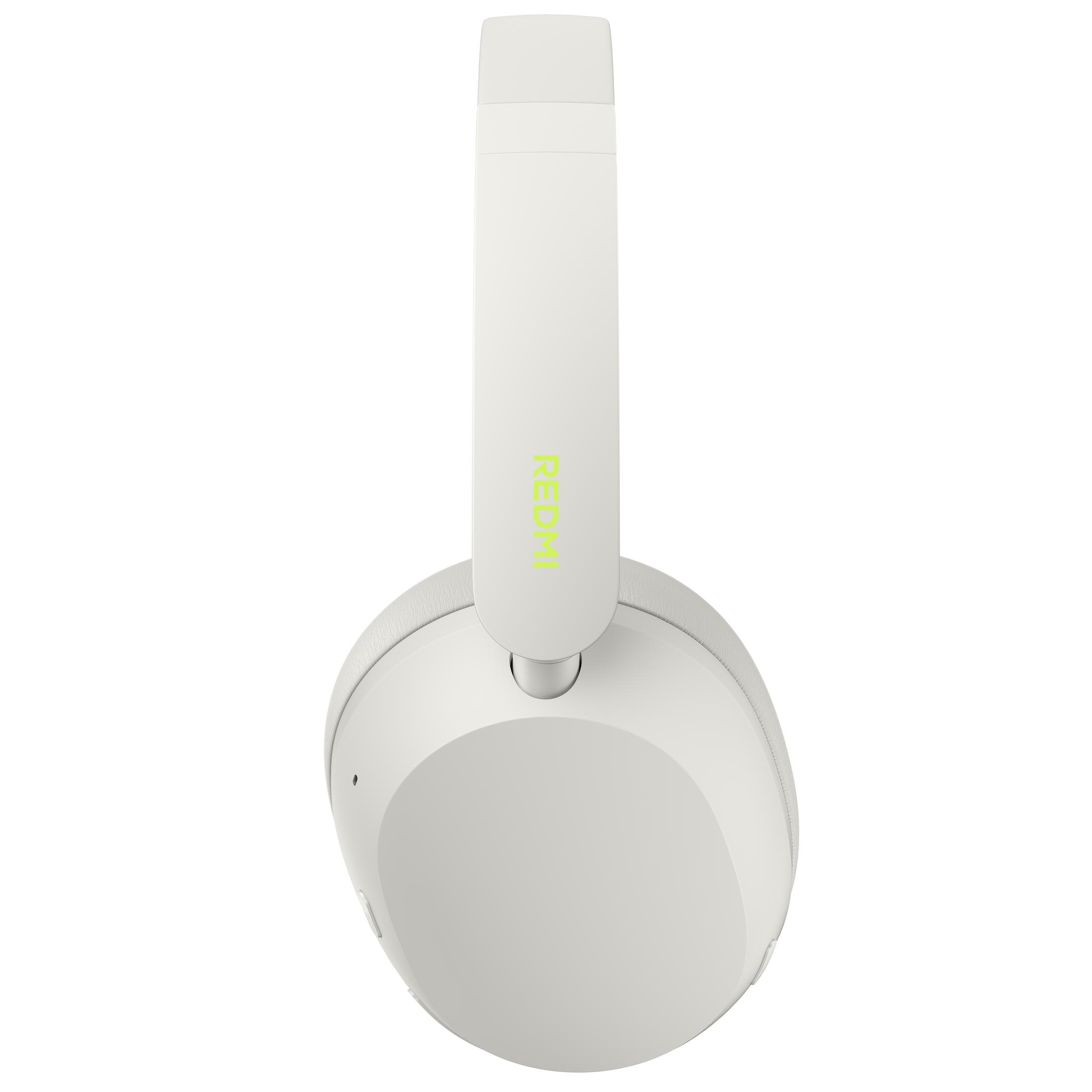 Cuffie over-ear Redmi bianche con logo verde sull'archetto.