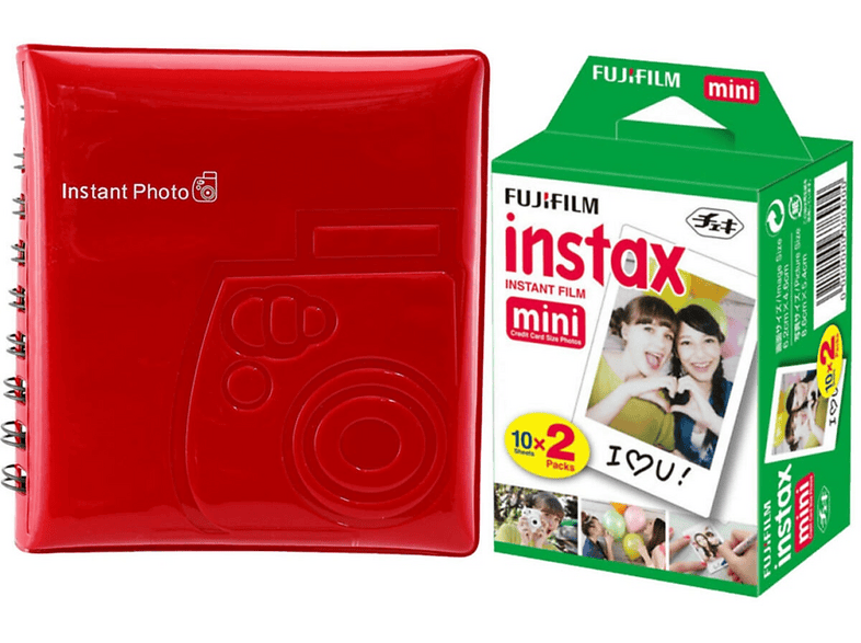 FUJIFILM Instax 7-8-9-25-70-90 Için 20 Li Film+64 'lük Instax