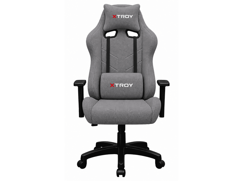 XTROY Rock Model Kumaş Oyuncu Koltuğu Gri