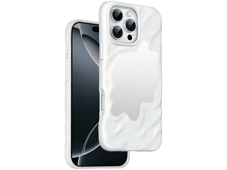 KEEPHONE iPhone 16 Pro Max Uyumlu Surya Magsafe Telefon Kılıfı Beyaz