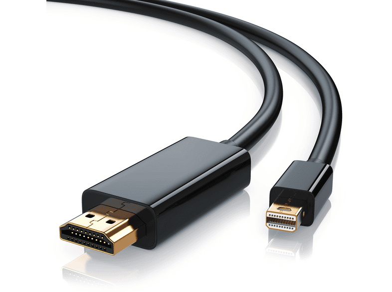 CSL 301184 Mini Displayport zu HDMI Adapterkabel | MediaMarkt