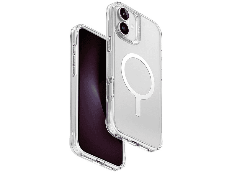 UNIQ iPhone 16 Plus Uyumlu LifePro Xtreme Magsafe Kapak Telefon Kılıfı Şeffaf