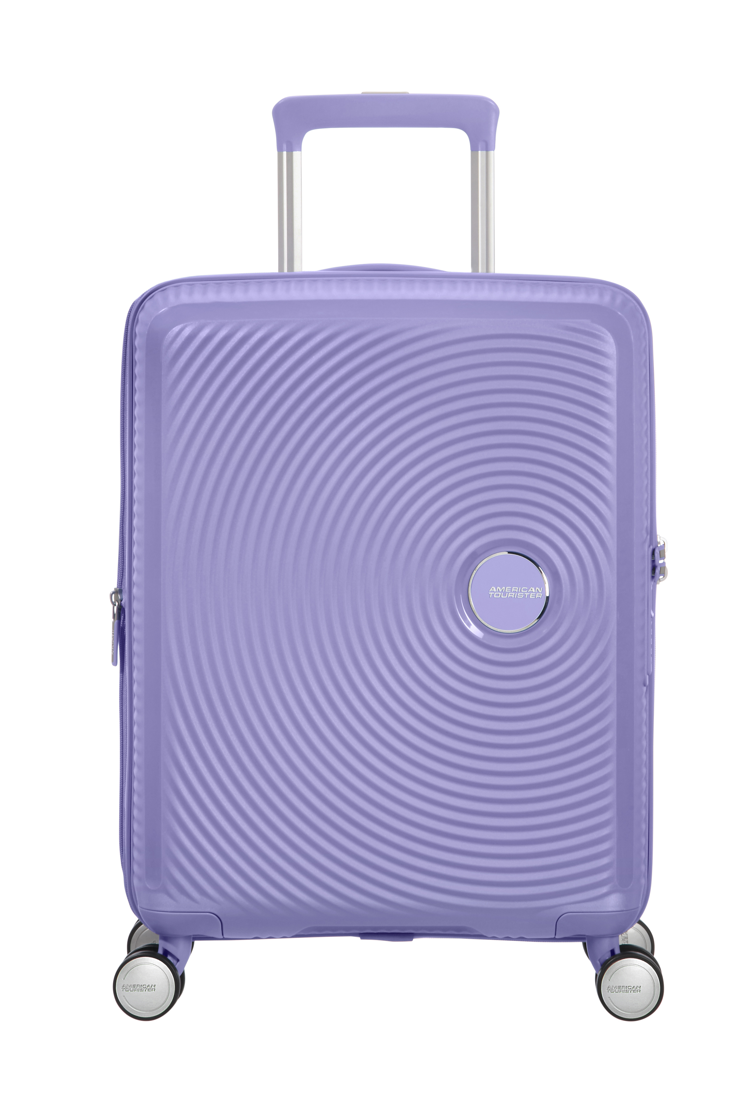 Walizka kabinowa AMERICAN TOURISTER SOUNDBOX Lawendowy