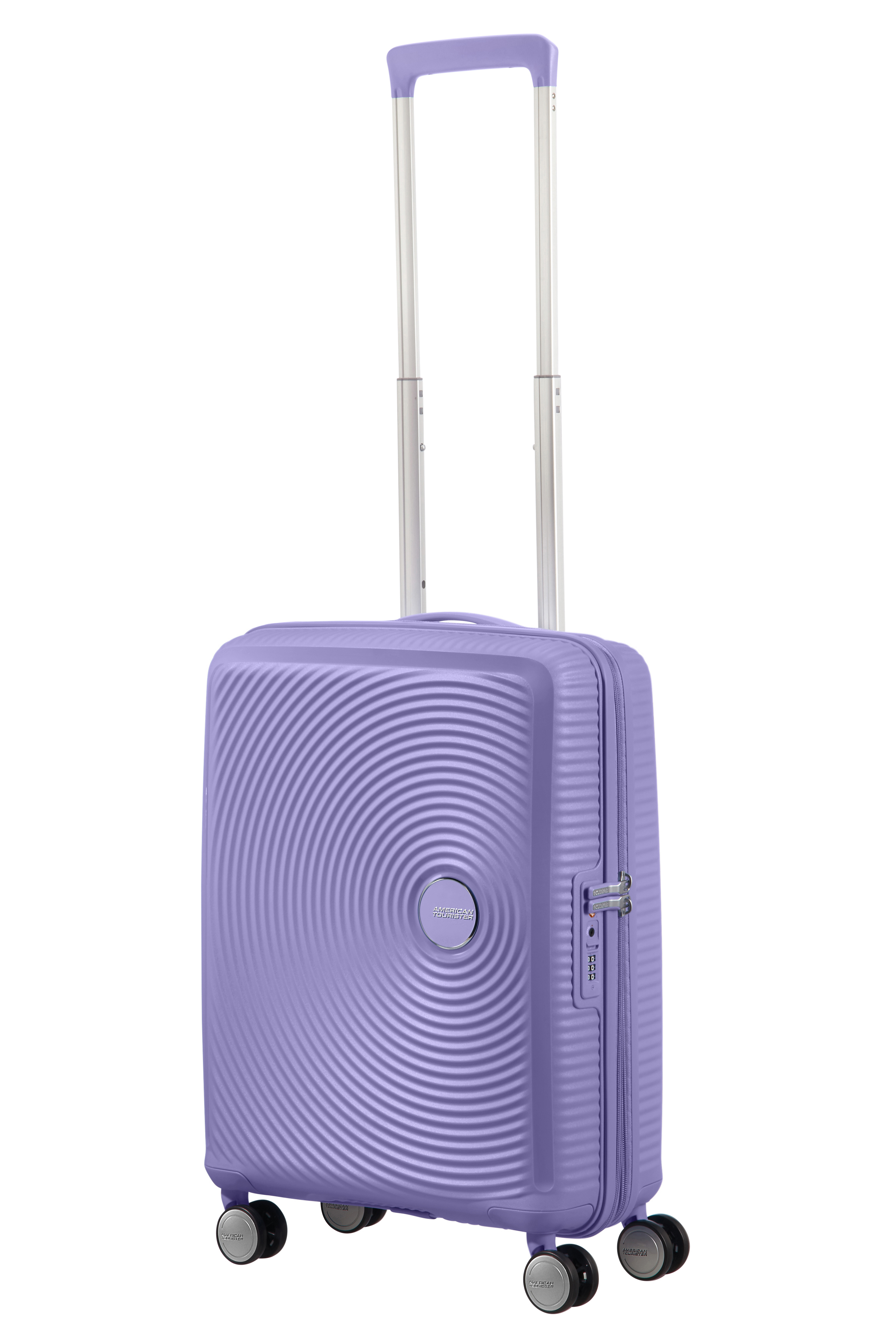 Walizka kabinowa AMERICAN TOURISTER SOUNDBOX Lawendowy