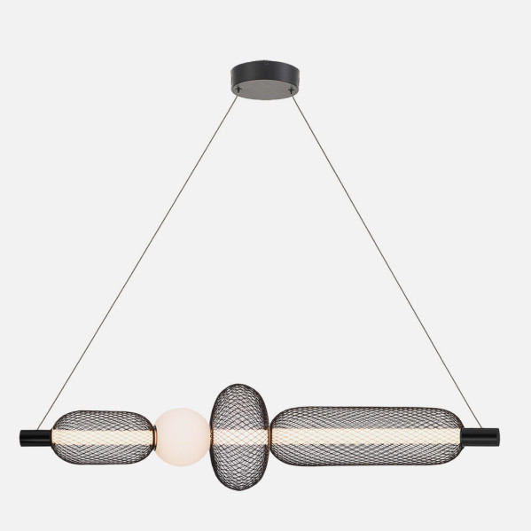 Lámpara colgante  - MIMOSA FABRILAMP, Negro