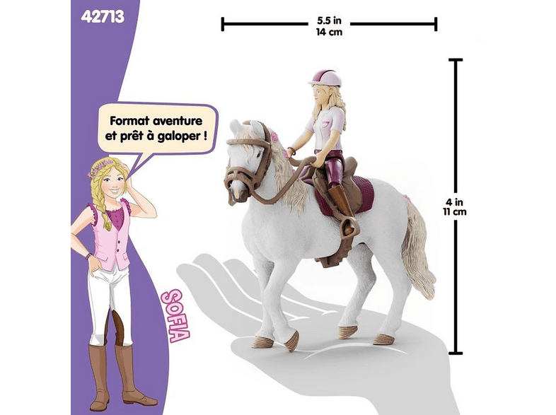 SCHLEICH 42713 SOFIA & BLOSSOM Spielset Mehrfarbig | MediaMarkt