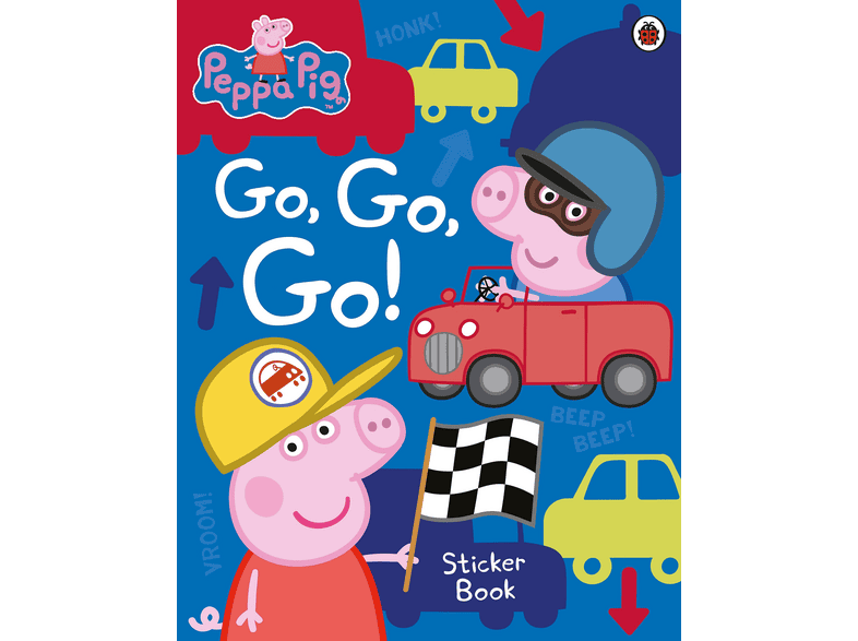 Peppa Pig: Go, Go, Go! Vehicles Sticker Book | MediaMarkt
