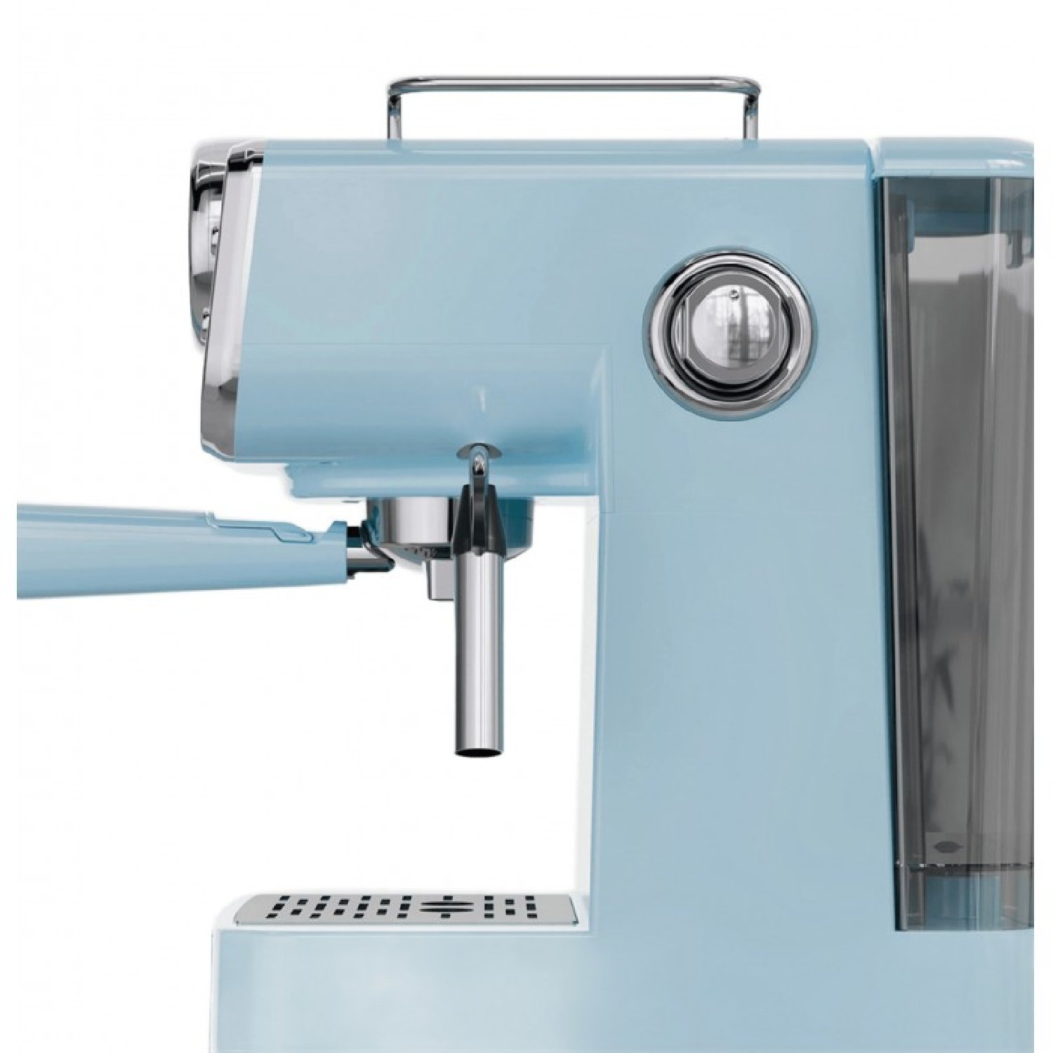 Cafetera espresso - EVVO Intensa Retro Blue, 20 bar, 950 W, 2 tazas, Azul