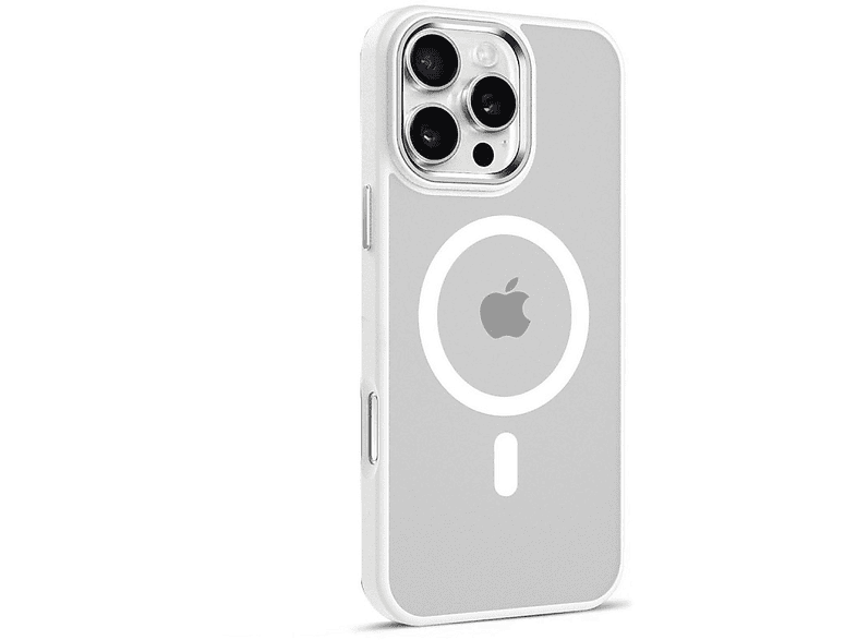 YESIDO iPhone 16 Pro Max Uyumlu PC13 Tazz Magsafe Kapak Telefon Kılıfı Şeffaf