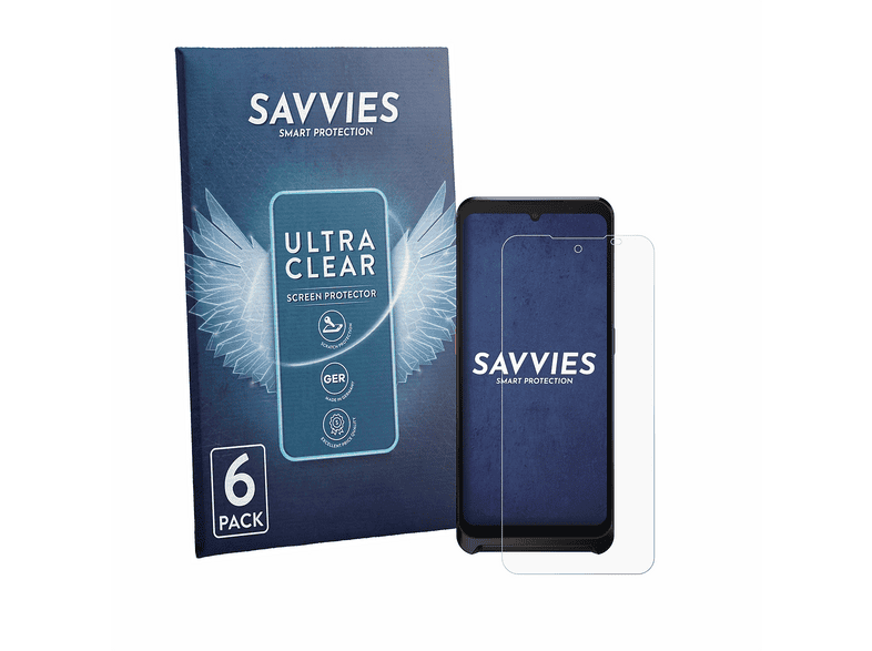 SAVVIES 6x klare Schutzfolie (für Sunmi P3 Air) | SATURN