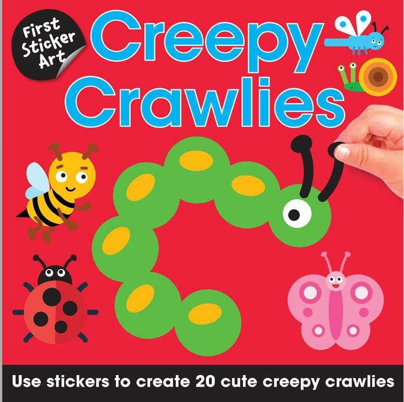 First Sticker Art: Creepy Crawlies: Use... | MediaMarkt