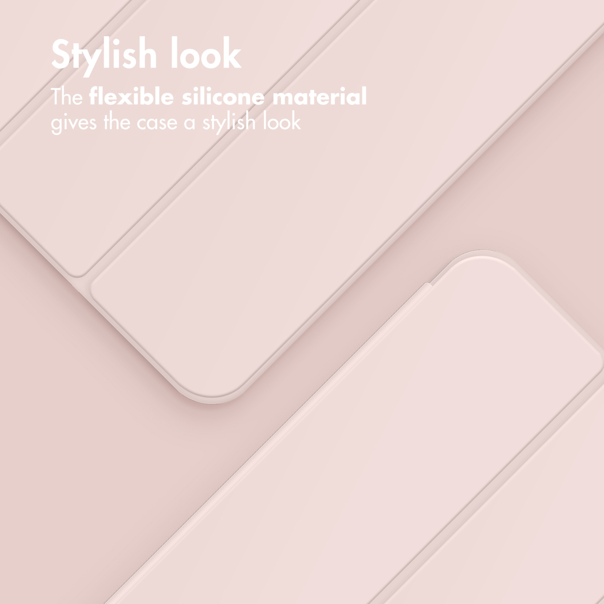Look elegante: il materiale in silicone flessibile conferisce alla custodia un look elegante.