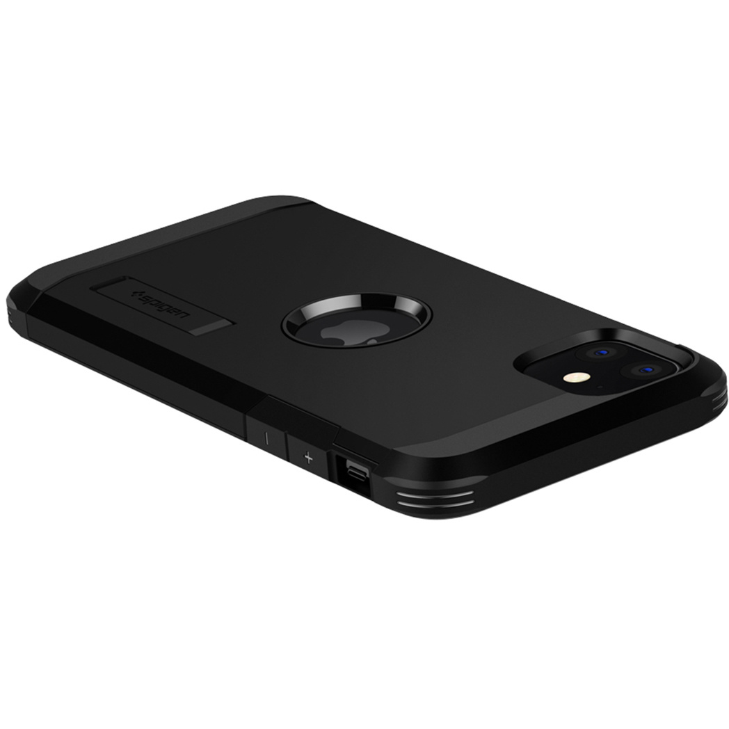 Etui na telefon komórkowy SPIGEN Tough Armor Czarny