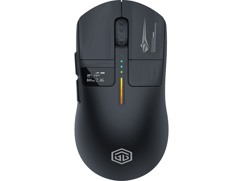 GAMEBOOSTER Sway RGB 24000DPI OLED Triple Mode Kablosuz Gaming Mouse Siyah