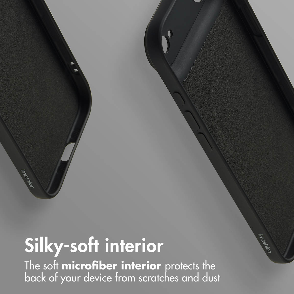 IMOSHION Color Backcover met MagSafe adatta per Apple iPhone Air, Retro copertina, Apple, iPhone Air, Nero