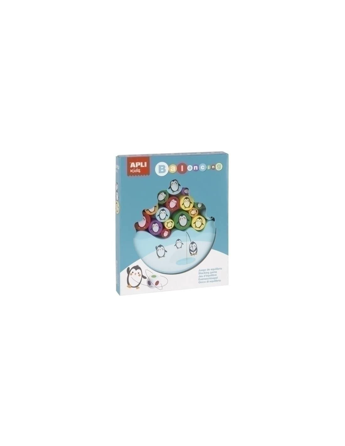 Juguete educativo - APLI KIDS Penguin Balance Game