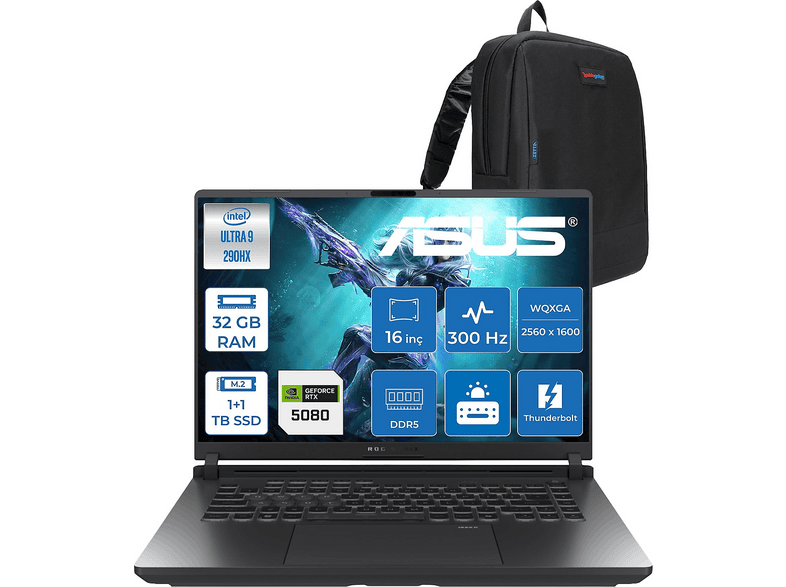 ASUS Rog Strix G16 WTS283F12 Intel Core Ultra 9 290HX 32 GB RAM 1