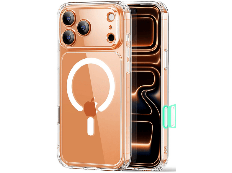 ESR Apple iPhone 17 Pro Uyumlu Classic Hybrid Magsafe Kapak Telefon Kılıfı Şeffaf
