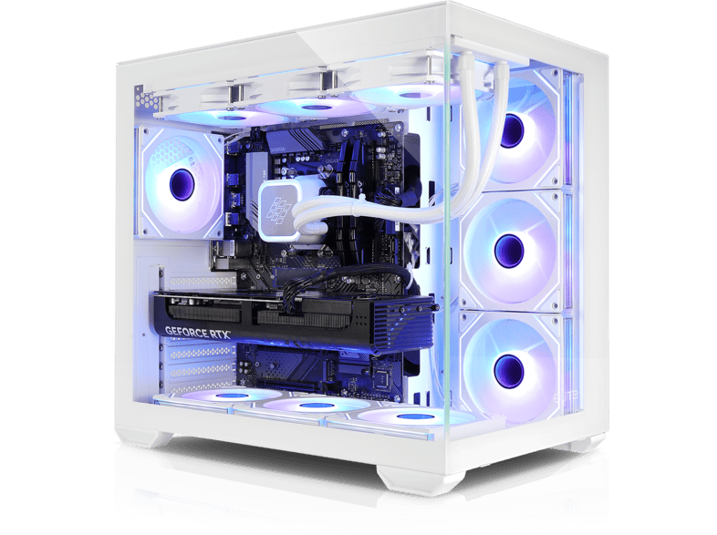 KIEBEL Panorama Polar Ultra Intel Core Ultra 5 250K Plus, Gaming PC mit ...