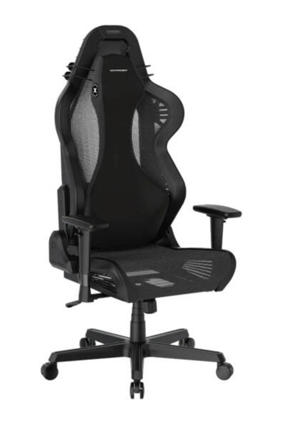 File sirtli ve kolcakli, tekerlekli siyah ergonomik ofis koltugu.