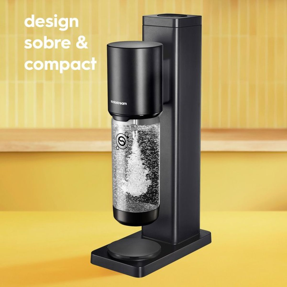 SODASTREAM Fresh Wassersprudler Schwarz