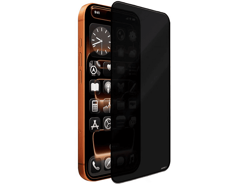 MOHSEVEN iPhone 15 Pro Mohseven Safir Coating 3D Tam Yapışkan Hayalet Temperli Cam Ekran Koruyucu