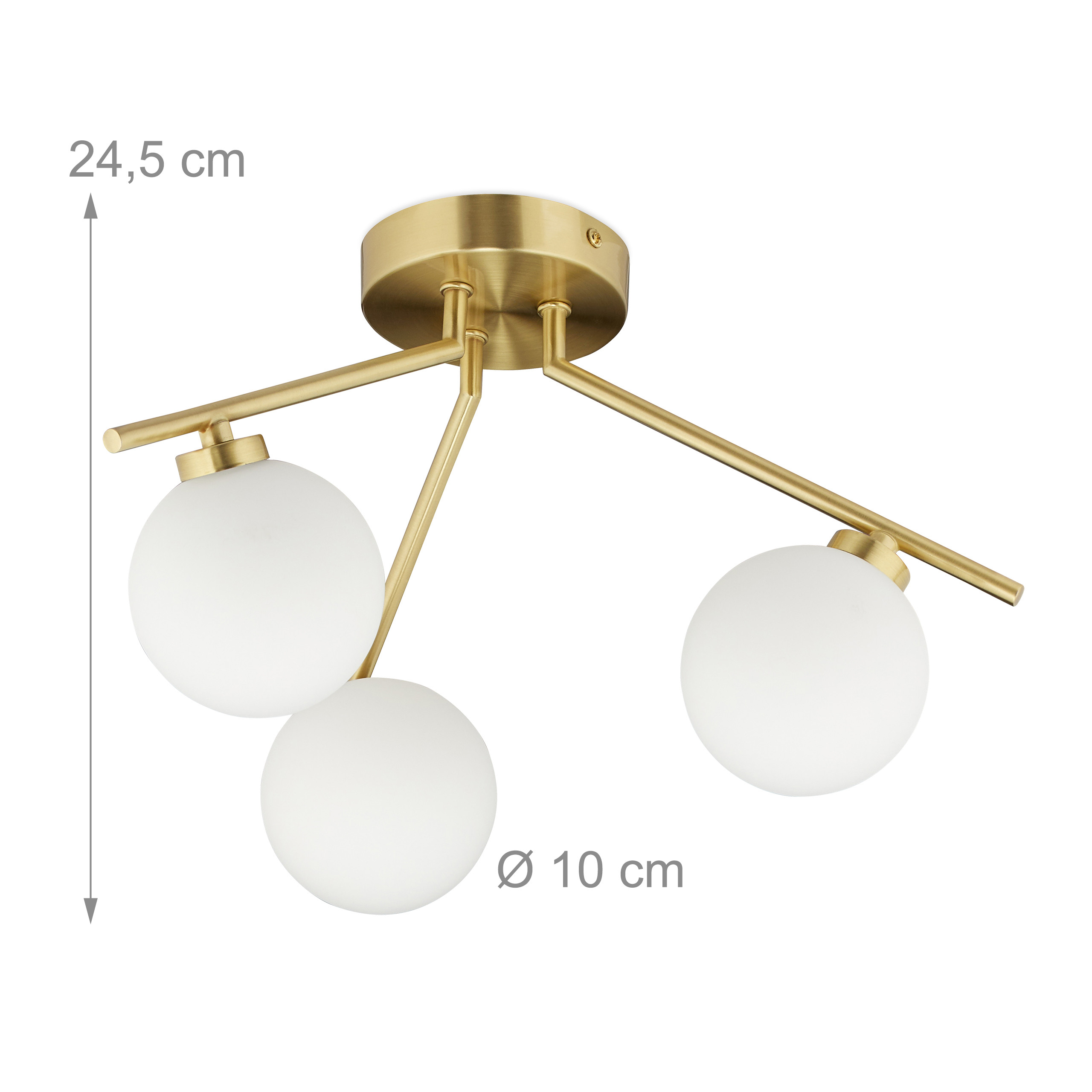 RELAXDAYS Deckenlampe Deckenleuchte
