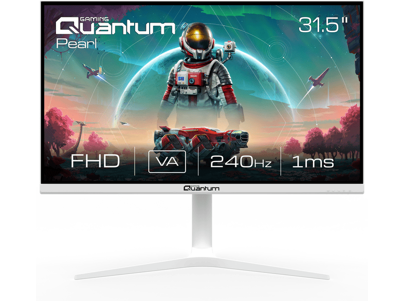 QUANTUM GAMING Pearl MG32W-A 240 Hz VA 31,5 inç Full-HD 1 ms Flat 19M