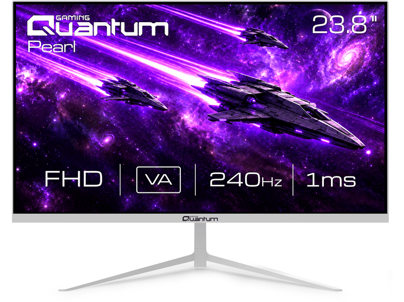 QUANTUM GAMING Pearl MG24W 240 Hz VA 23,8 inç Full-HD 1 ms Flat 19M