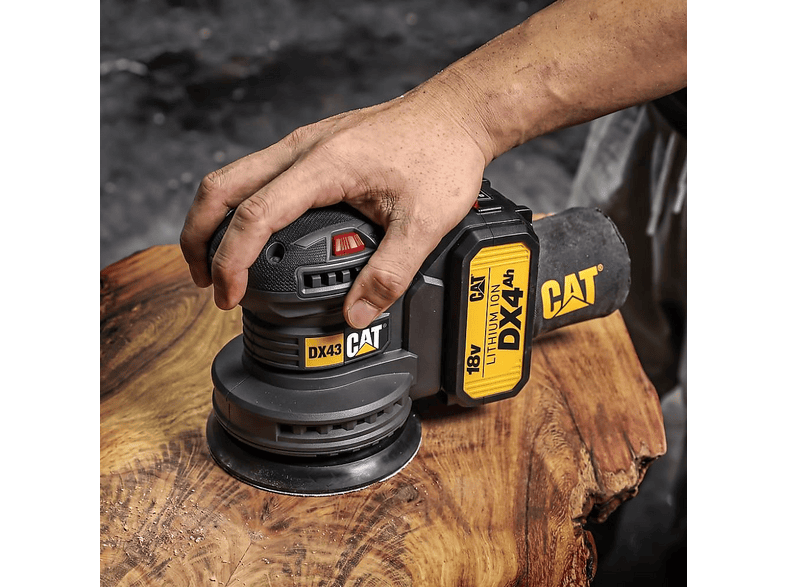 CAT DX43B 18 Volt 125 mm Kömürsüz Devir Ayarlı Profesyonel
