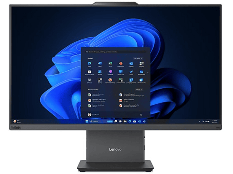 LENOVO ThinkCentre Neo 50A 13QFA001TR06 FHD Intel Core Ultra 7 265V 16 GB 512 GB 27 inç Windows 11 Pro All In One Bilgisayar Siyah