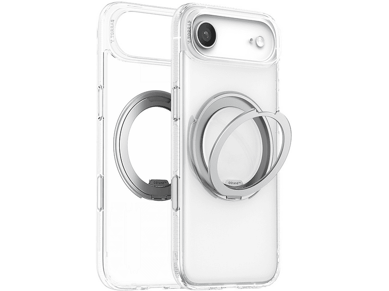 TORRAS Apple iPhone 17 Air Uyumlu O Stand R Fitness Serisi Magsafe Telefon Kılıfı Şeffaf