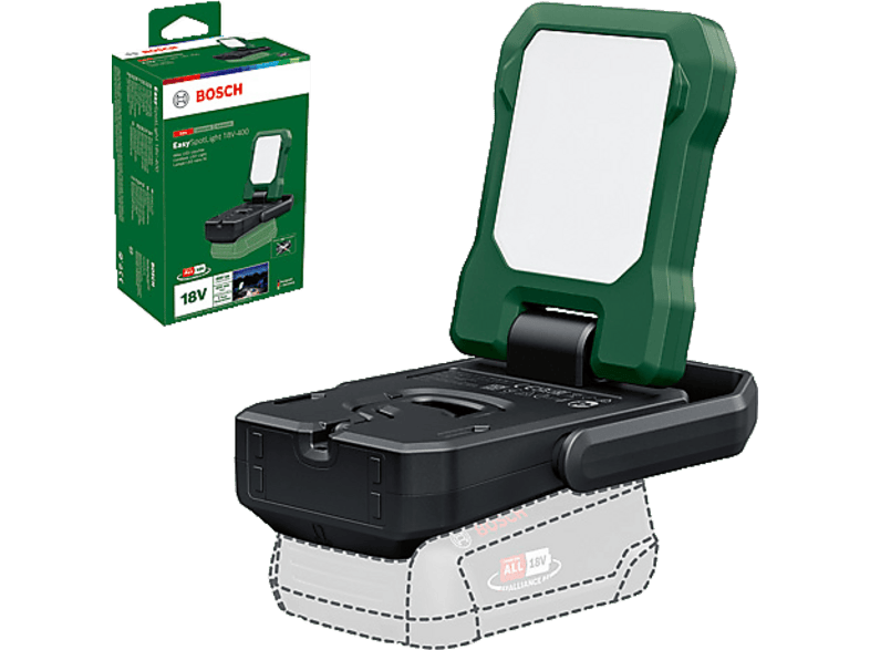 BOSCH EasySpotLight 18V-400 Leuchtmittel, Green | MediaMarkt