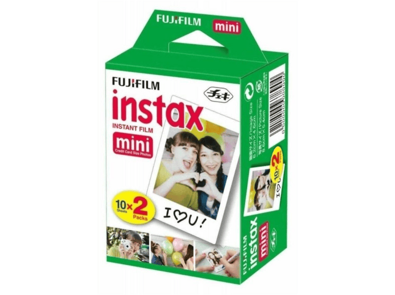 FUJIFILM FOTSN00005G Instax Tüm Mini Makineler İle Uyumlu 20'li Fotoğraf Filmleri
