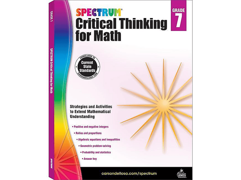 Critical Thinking for Math, Grade 7 | MediaMarkt