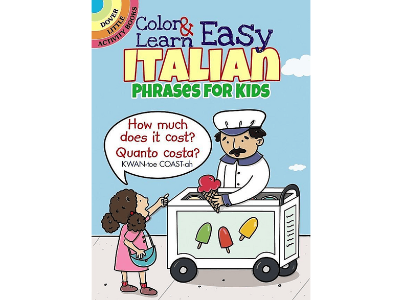 Color & Learn Easy Italian Phrases for Kids | SATURN