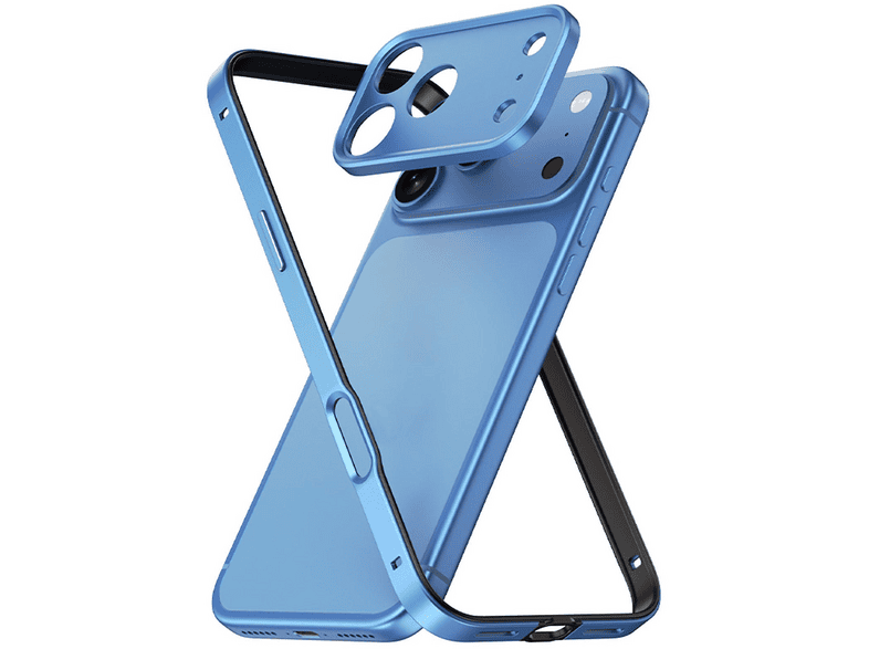 WIGENTO Bumper Hülle mit Linsenschutz, Backcover, Apple, iPhone 18 Pro ...