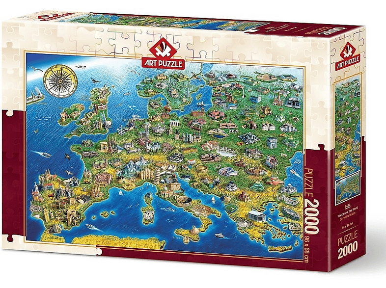 ART PUZZLE Dünya Harikaları 2000 Parça Puzzle