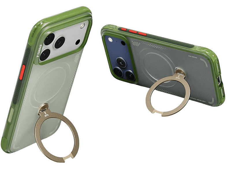 TORRAS Apple iPhone 17 Pro Max Uyumlu O Stand Spin Air Serisi