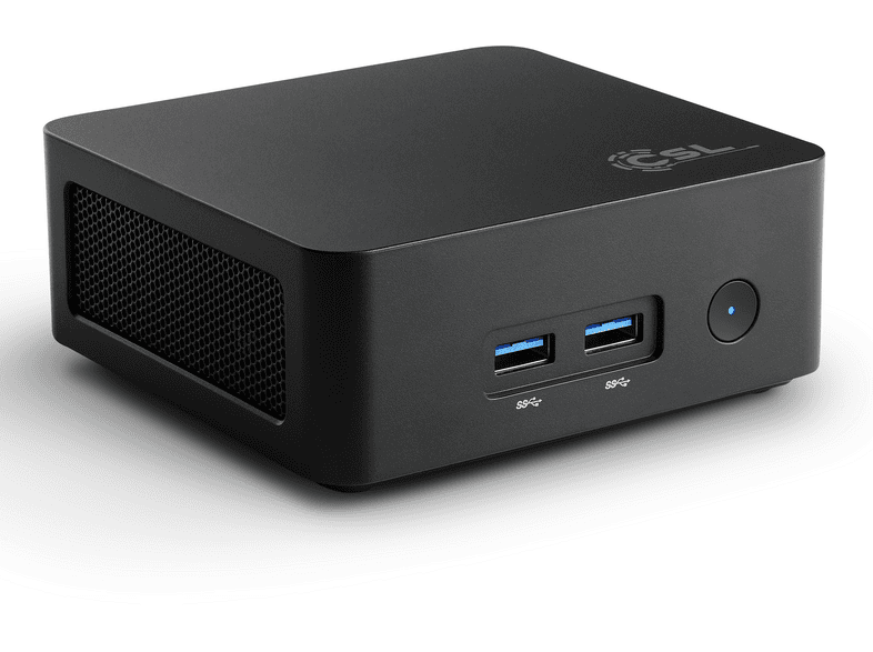 CSL Narrow Box, Mini-PC mit AMD Ryzen™ 3 4300U Prozessor, 16 GB RAM ...