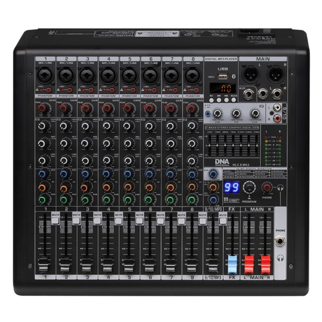 DNA HLC 8 MK2 Mixer, Schwarz | MediaMarkt