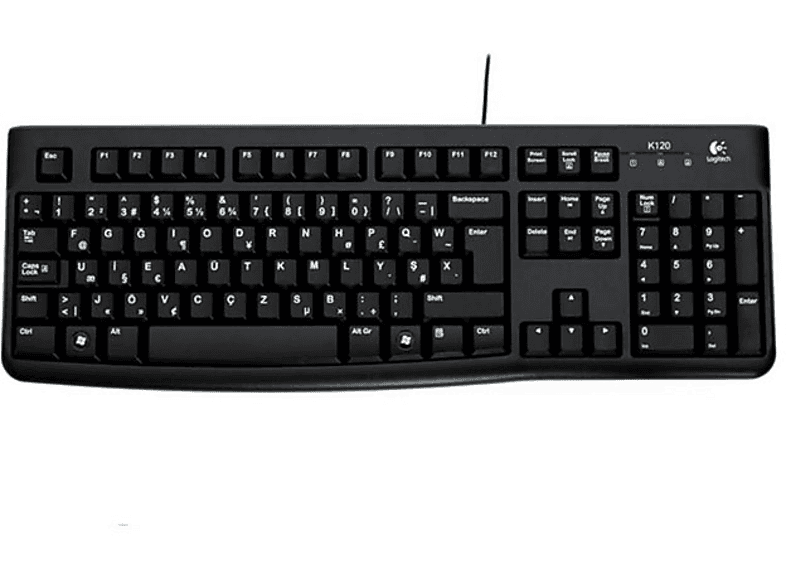 LOGITECH 920-004163 K120 F USB Kablolu Klavye Siyah