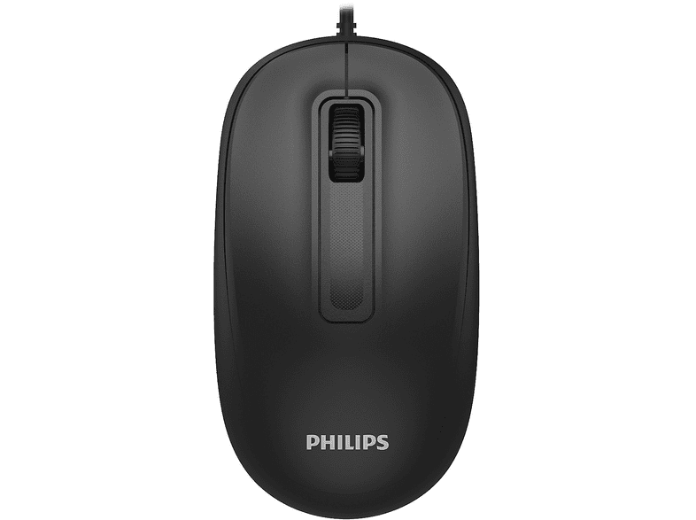 PHILIPS SPK7358B 1600 DPI Sessiz Tıklama Optik 2.4GHz Wireless Ergonomik Kablosuz Mouse Siyah