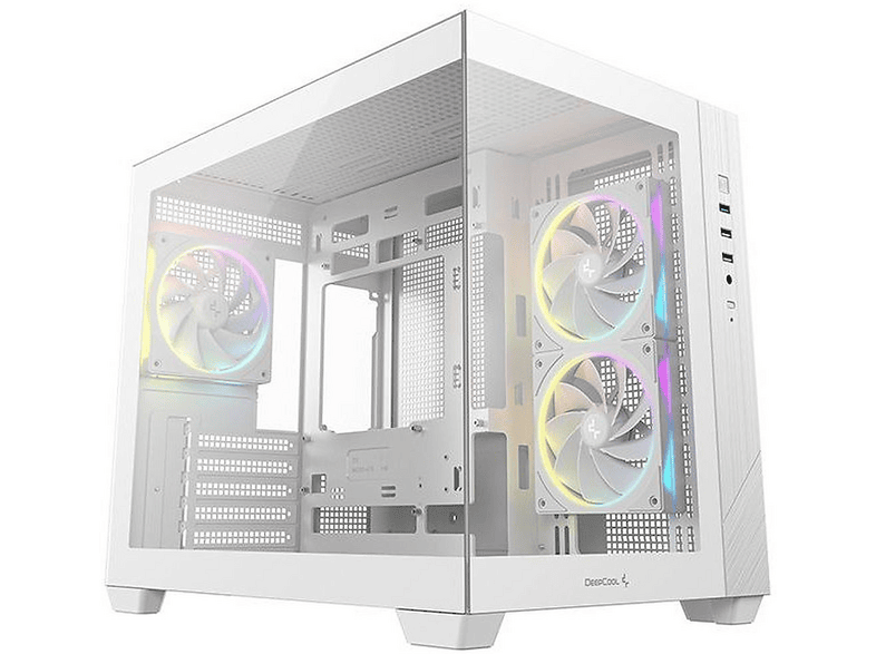DEEPCOOL CG330 3F ARGB PC CHASSIS / HOUSING, Weiß | MediaMarkt