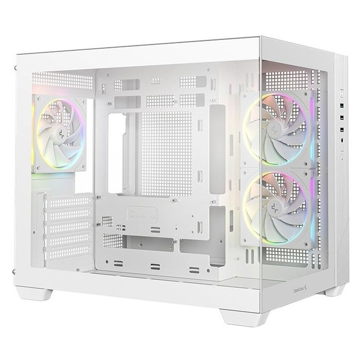 DEEPCOOL CG330 3F ARGB PC CHASSIS / HOUSING, Weiß | MediaMarkt