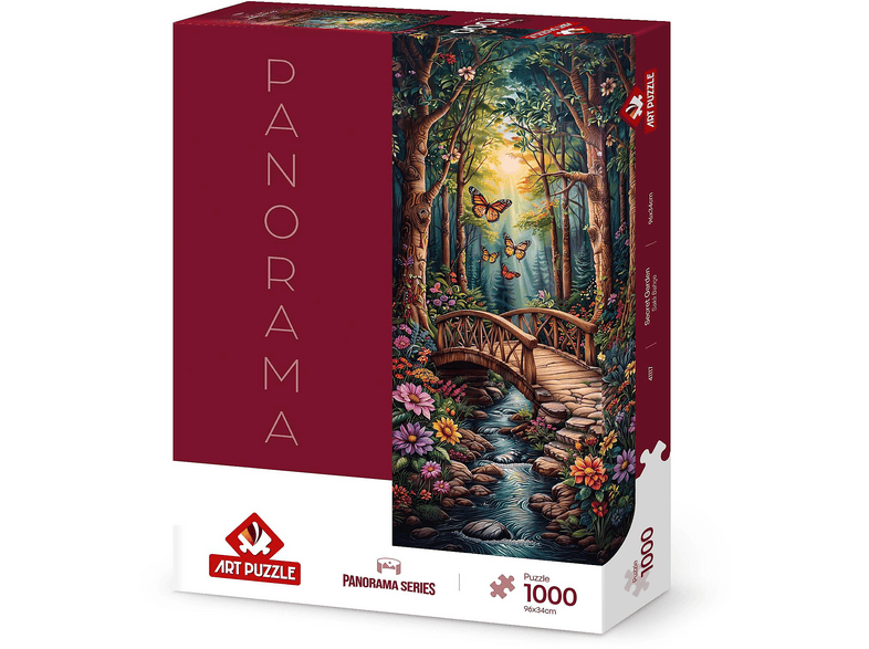 ART PUZZLE Saklı Bahçe 1000 Parça Panorama Puzzle