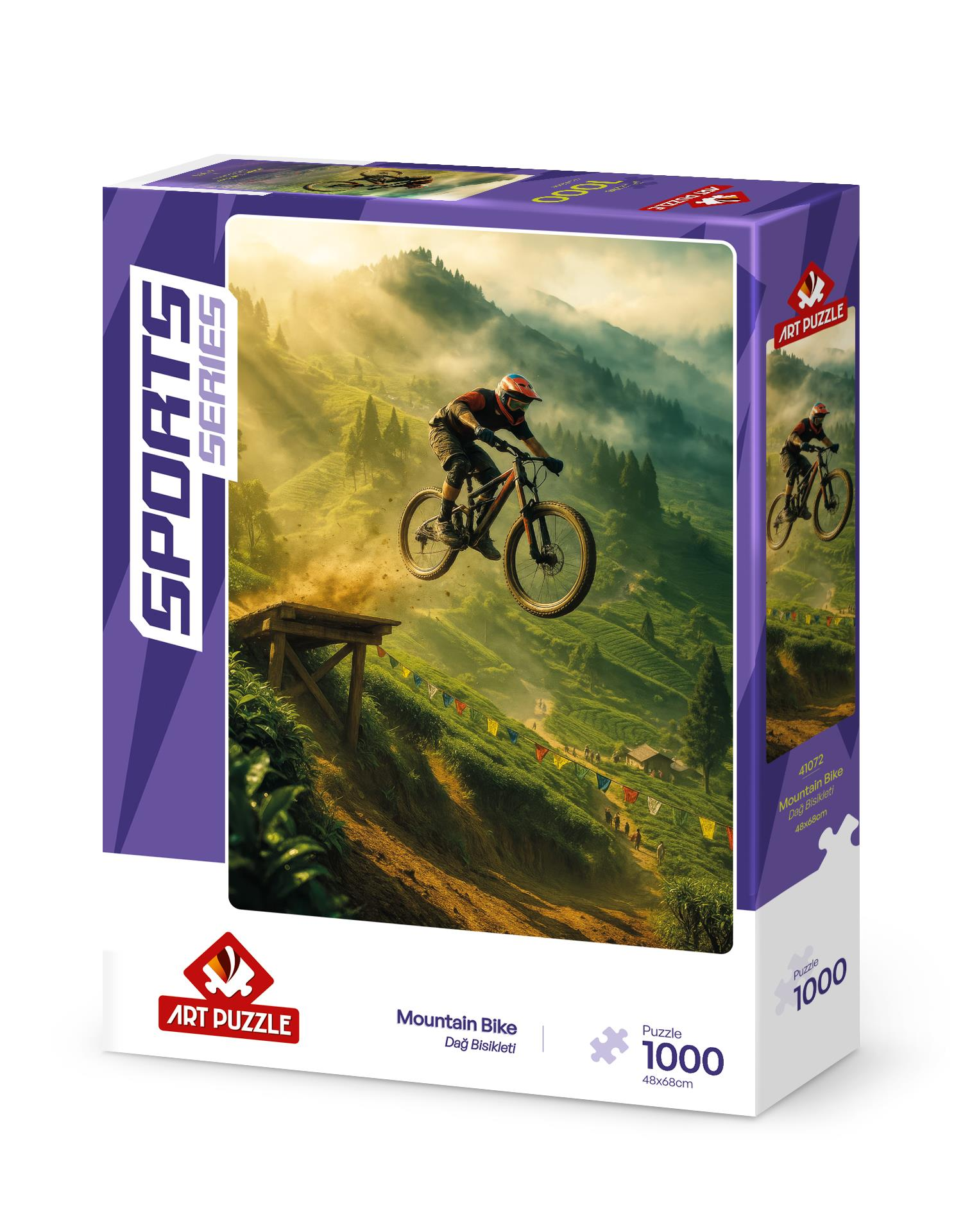 Art PUZZLE Dağ Bisikleti 1000 Parça Puzzle